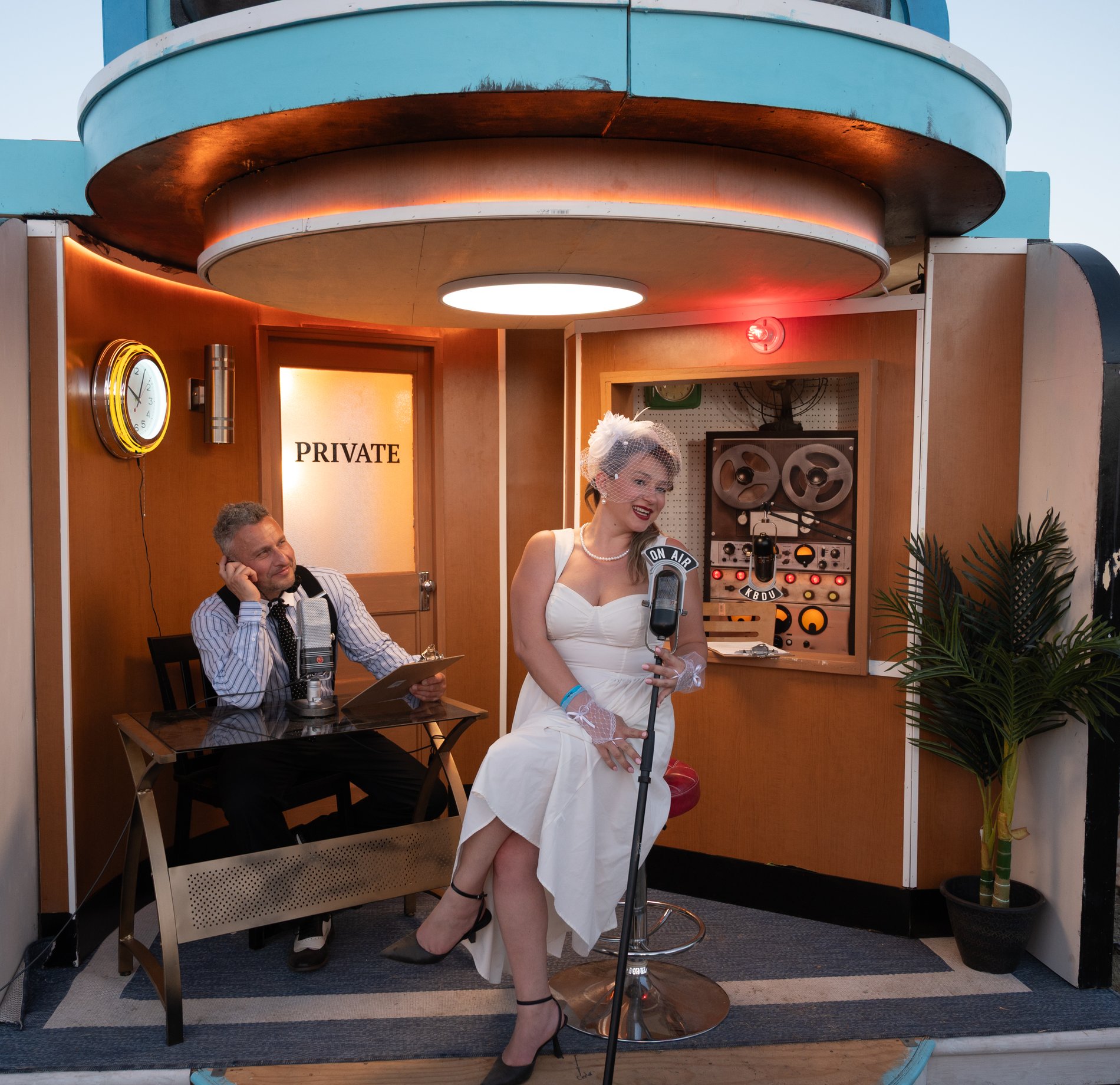 A private moment at a vintage-themed gala, Perfectionshoots Colorado event photography