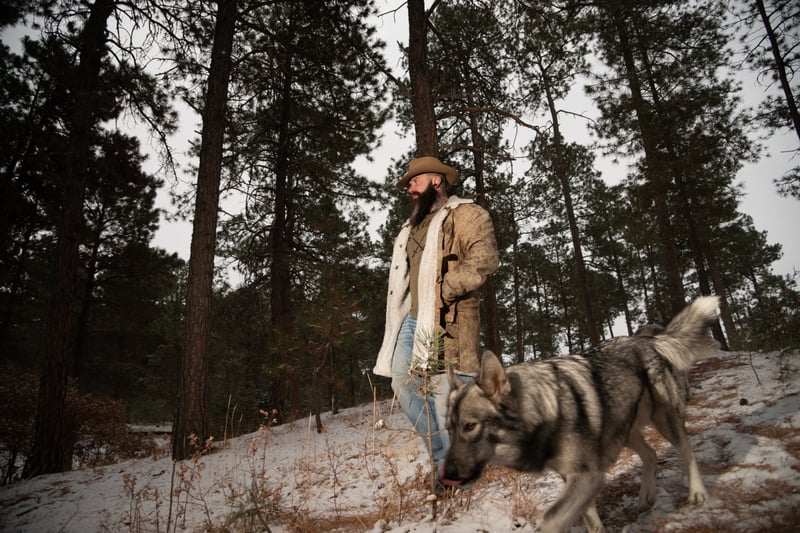 A cinematic brand and lifestyle portrait on location