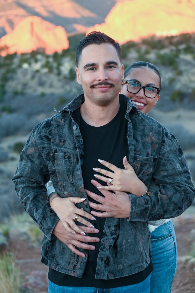 A tender portrait after the proposal