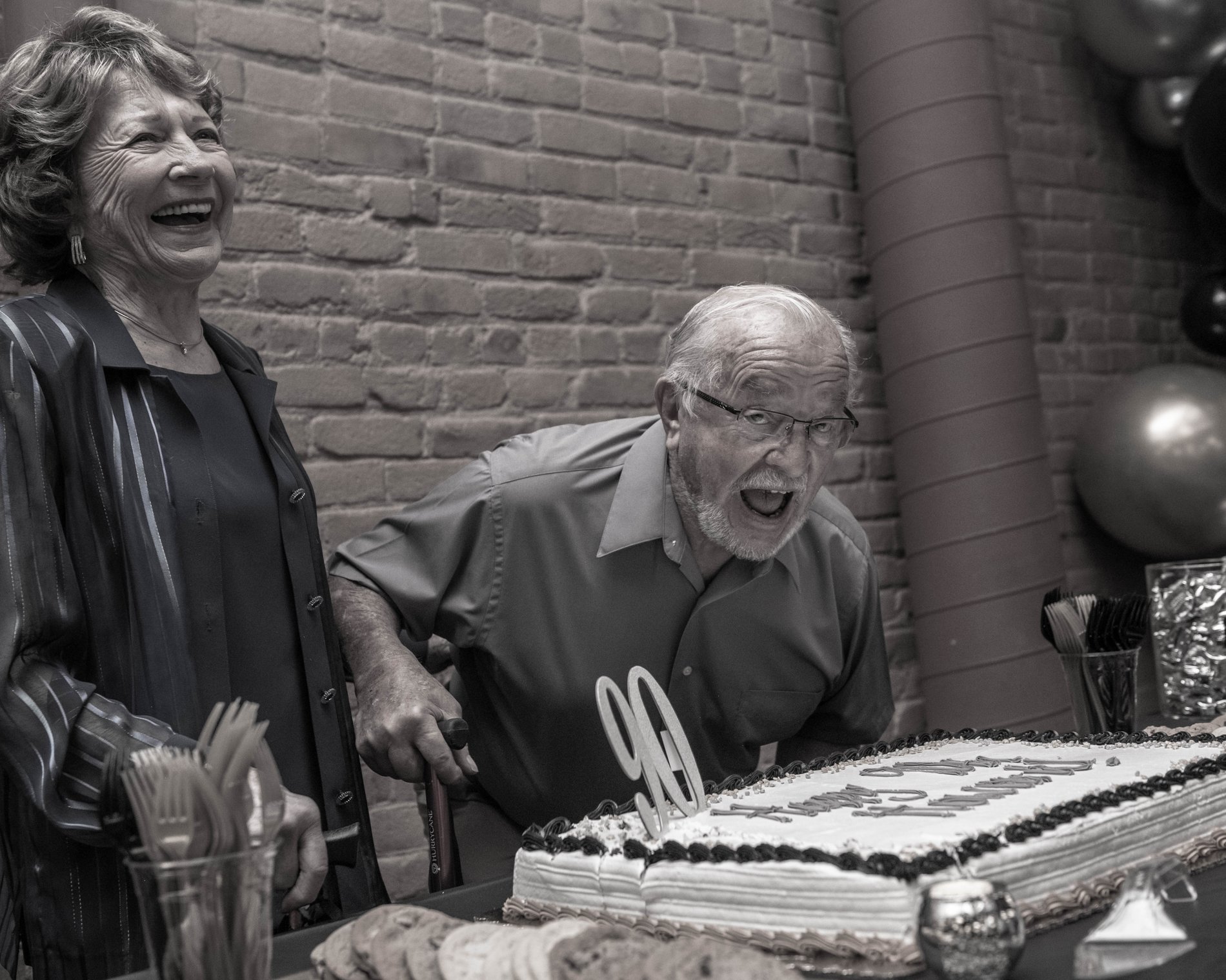 A 90th birthday celebration