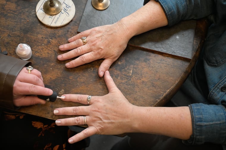 Wedding rings, a quiet detail