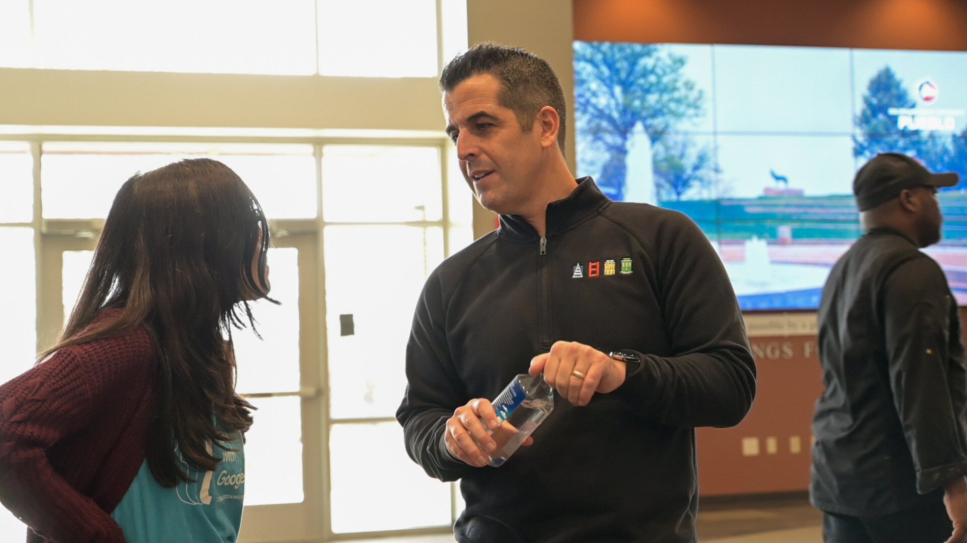 A presenter engages the room at a CSU Pueblo workshop