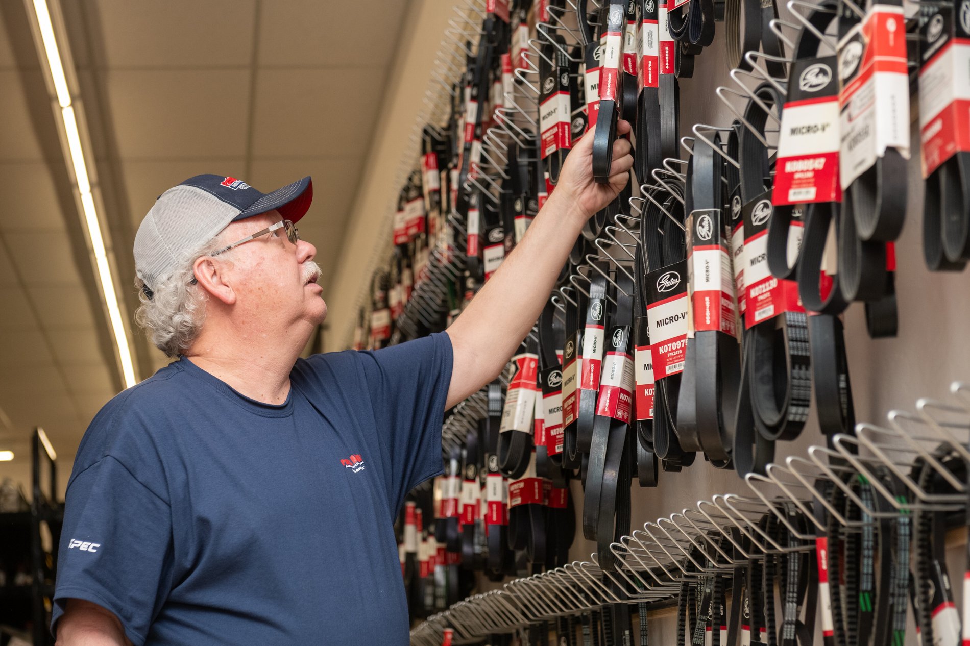 Expertise at the counter wall, Parts Authority, Perfectionshoots Colorado corporate event photography