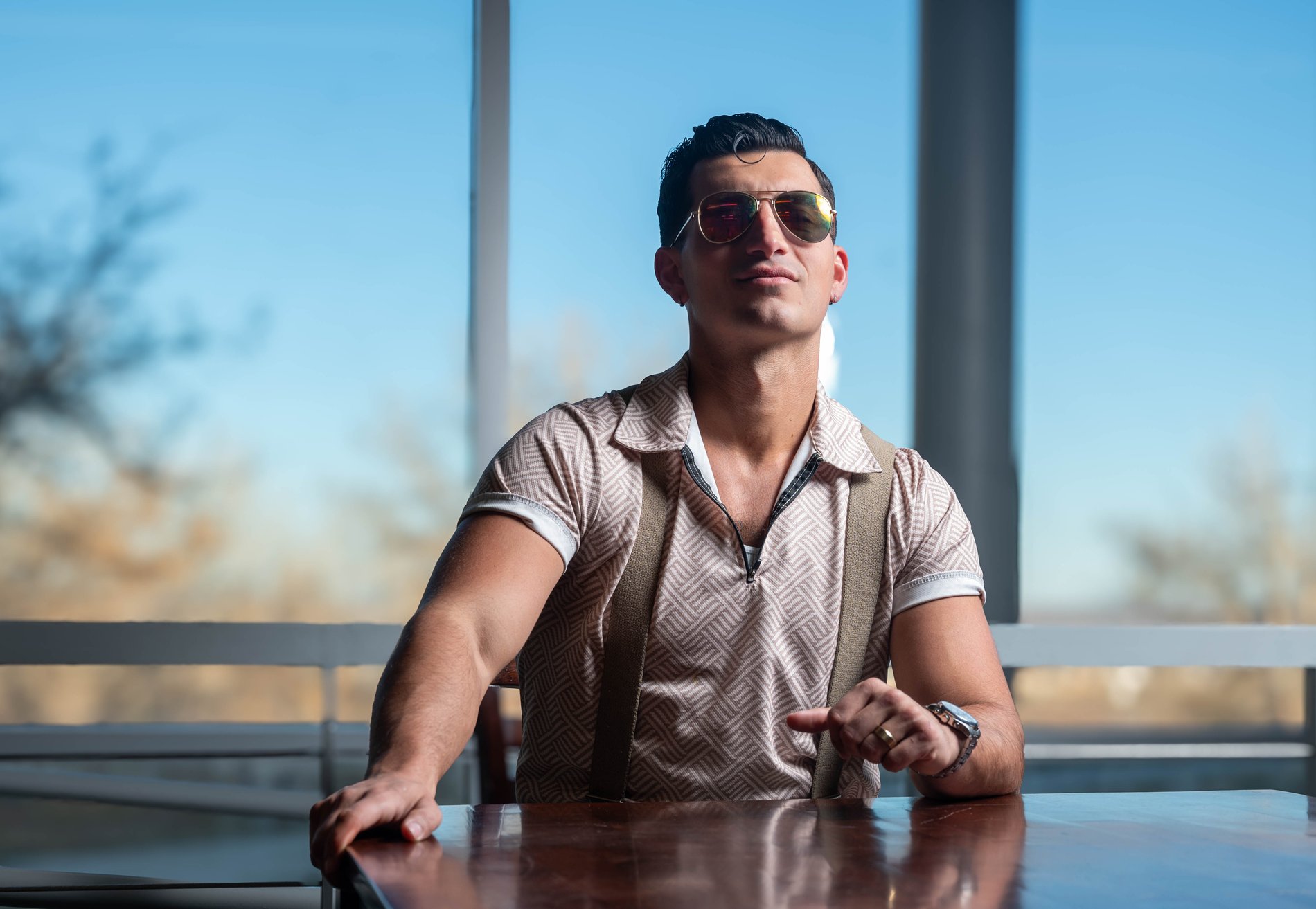 An executive portrait in window light, Perfectionshoots Colorado portrait photography