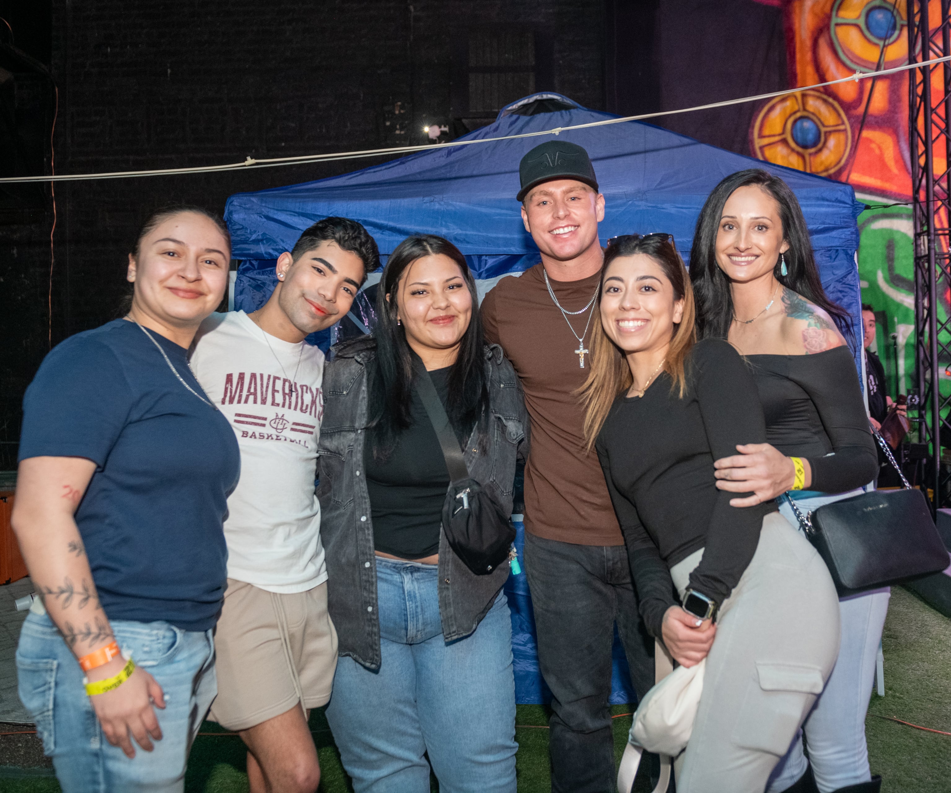 Friends together at a live music night, Perfectionshoots Colorado photography and cinematic film