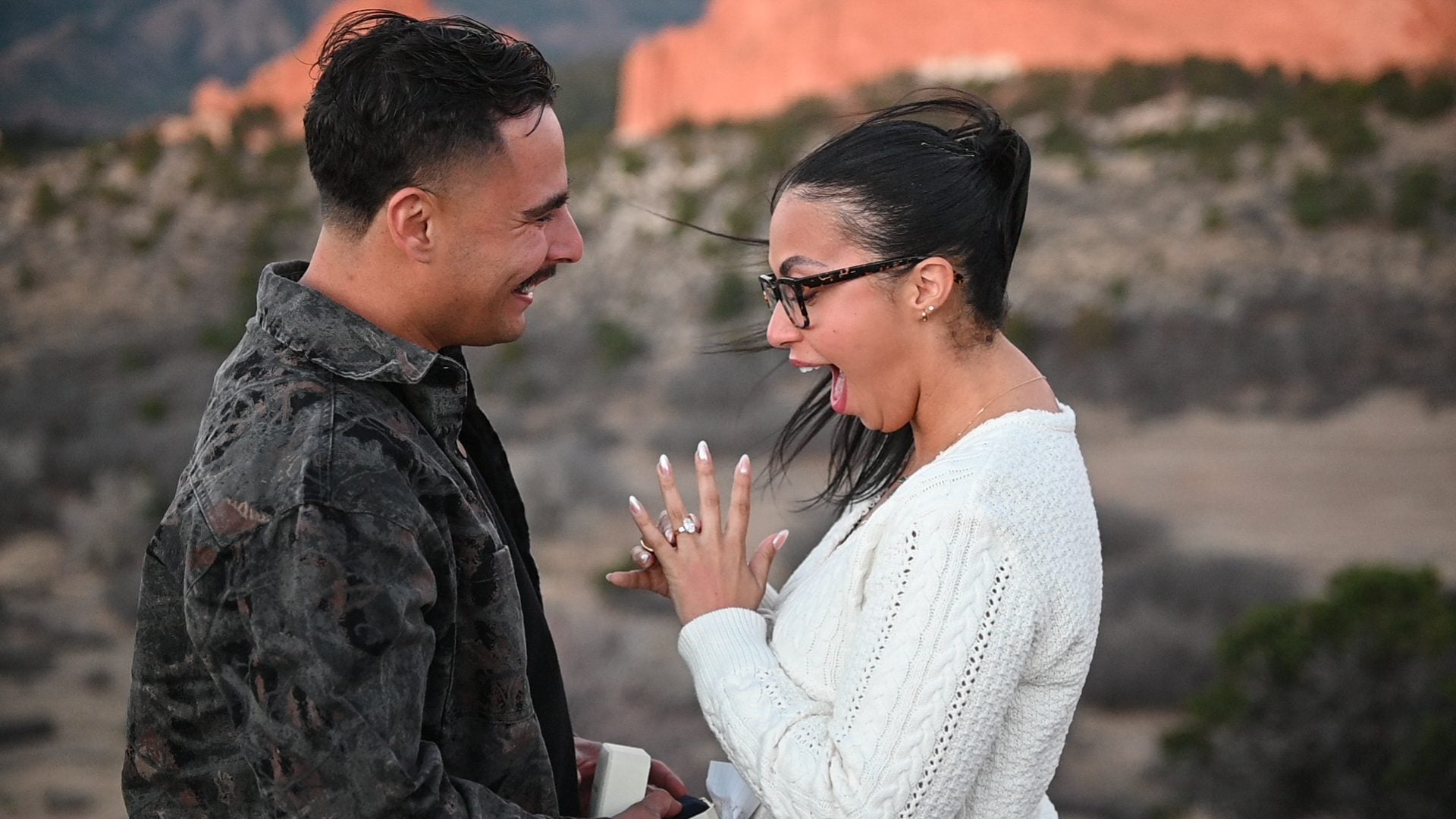 The moment she said yes, Perfectionshoots Colorado wedding photography